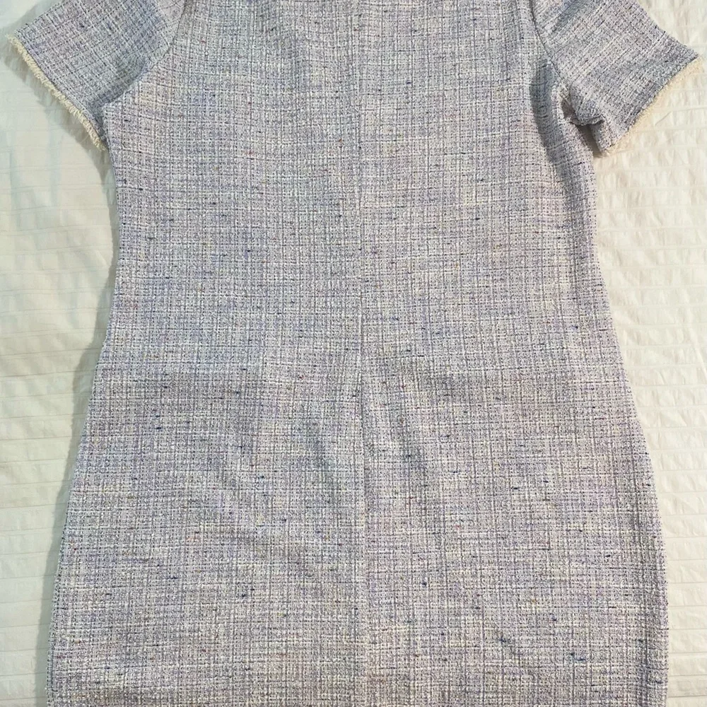 Isaac Mizrahi Lavender Tweed Dress NWT (L / Large) - Picture 6 of 6